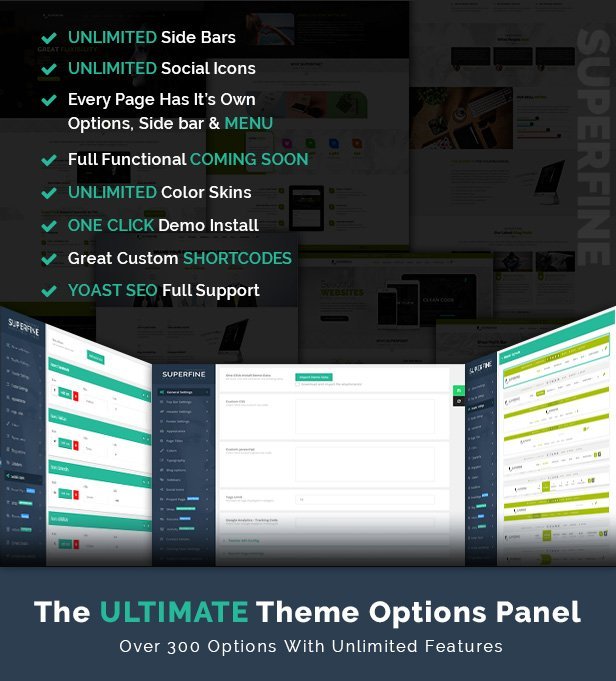 SuperFine - WordPress Theme